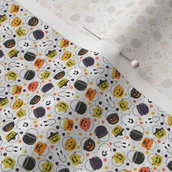 Mini Bow w/o Tail - Spooky Buckets