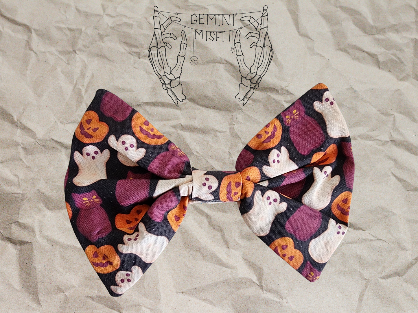 Bow - Spooky Marshmallow w/o Tails