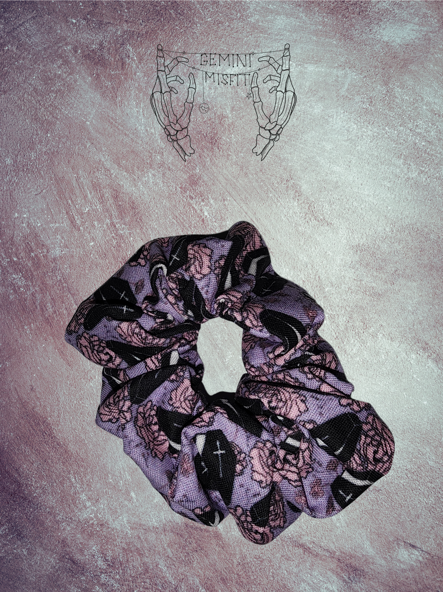 Scrunchie - Rose Coffin