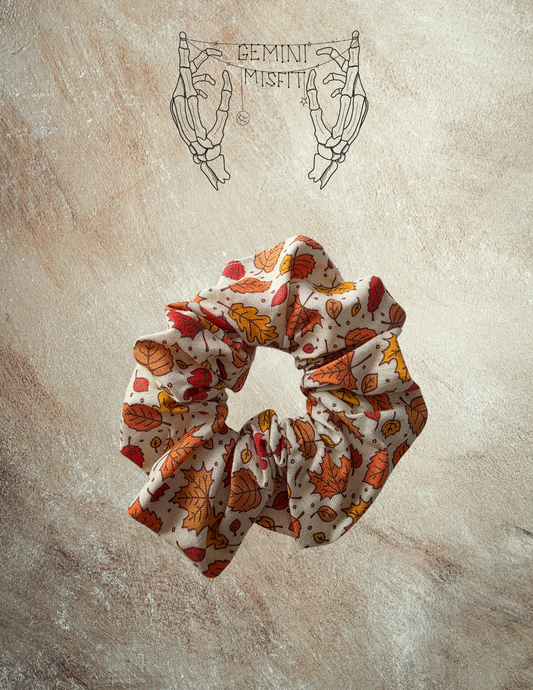 Scrunchie - Fall Leaves