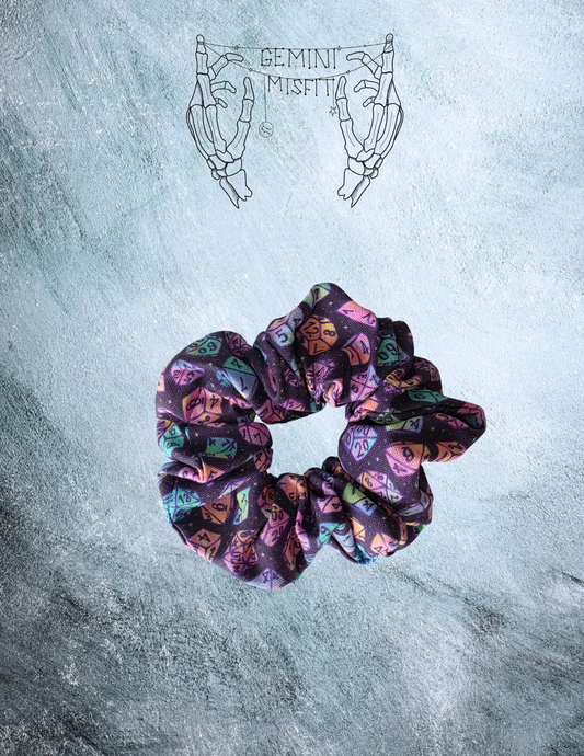 Scrunchie - Galaxy Dice