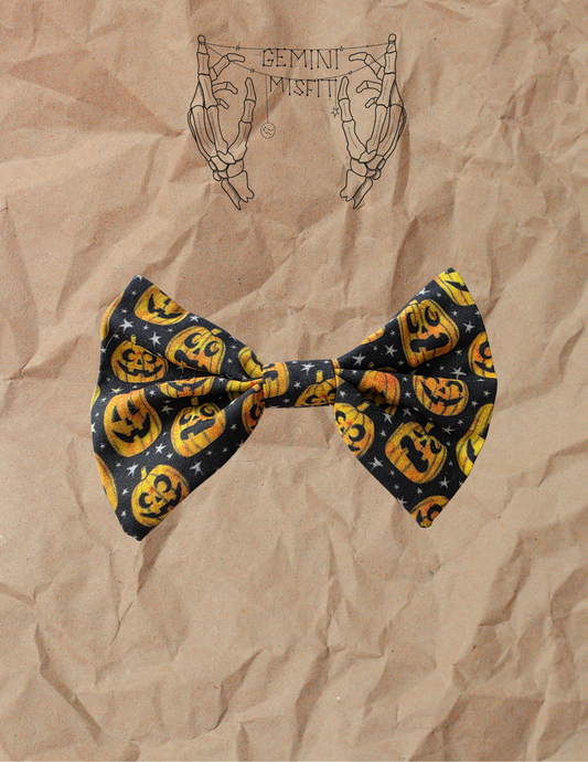 Bow w/o Tail - Jack-o-Lantern