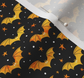 Scrunchie - Orange Bats