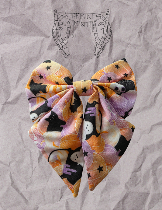 Bow - Pastel Pumpkin Patch