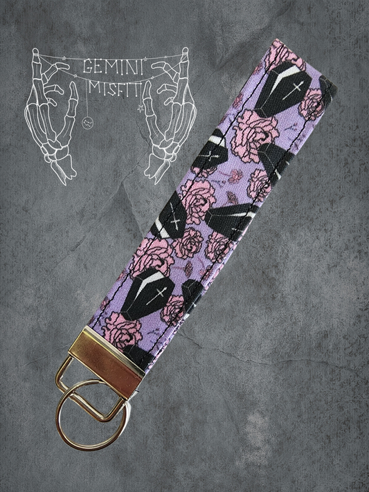 Keychain - Rose Coffin