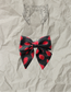 Mini Bow - Red Clouds