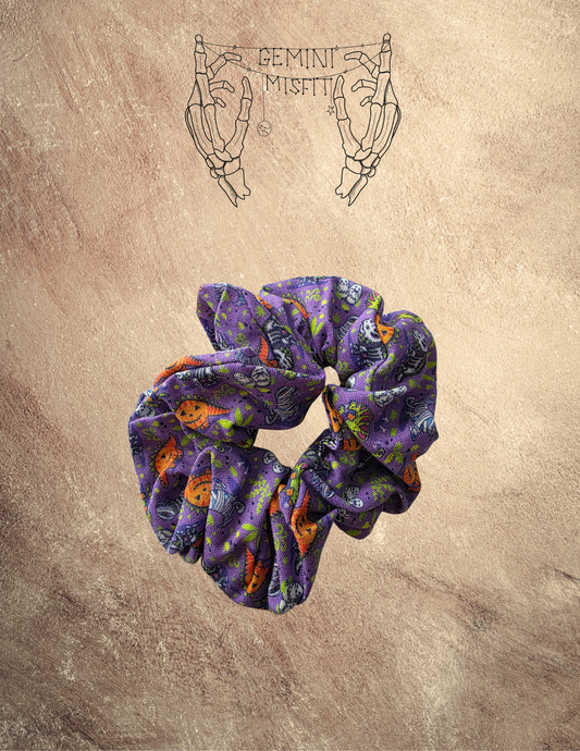 Scrunchie - Spooky Dino
