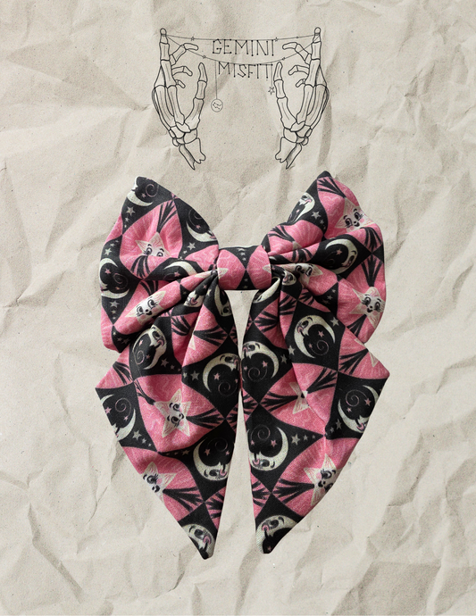 Bow - Vintage Moons and Stars