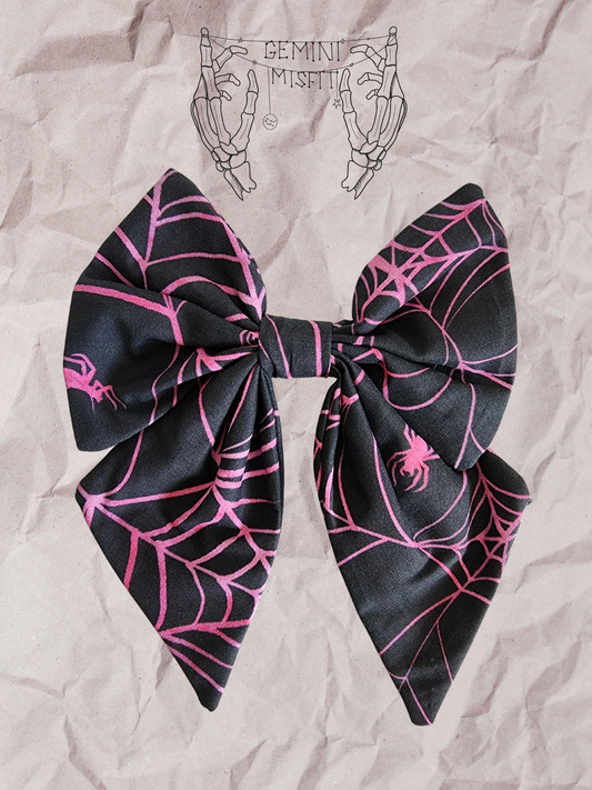Bow - Pink Web